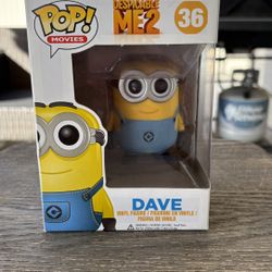 2013 Despicable Me Dave Funko Pop #36