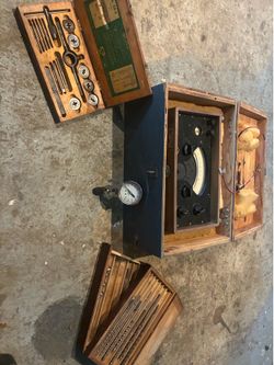 Vintage tools and guages
