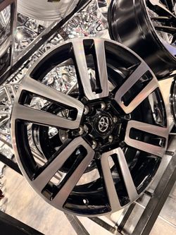 Toyota TRD wheels new Toyota limited tires