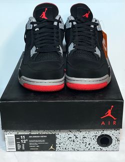 Jordan 4 Bred | 12 MEN