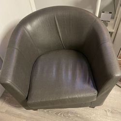 Grey Bucket Chair