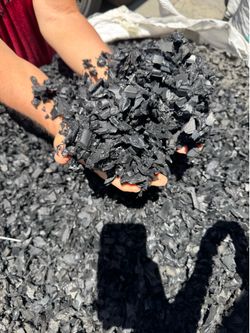 Rubber mulch