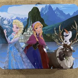 Disney 3D Embossed Tin Lunch Box 