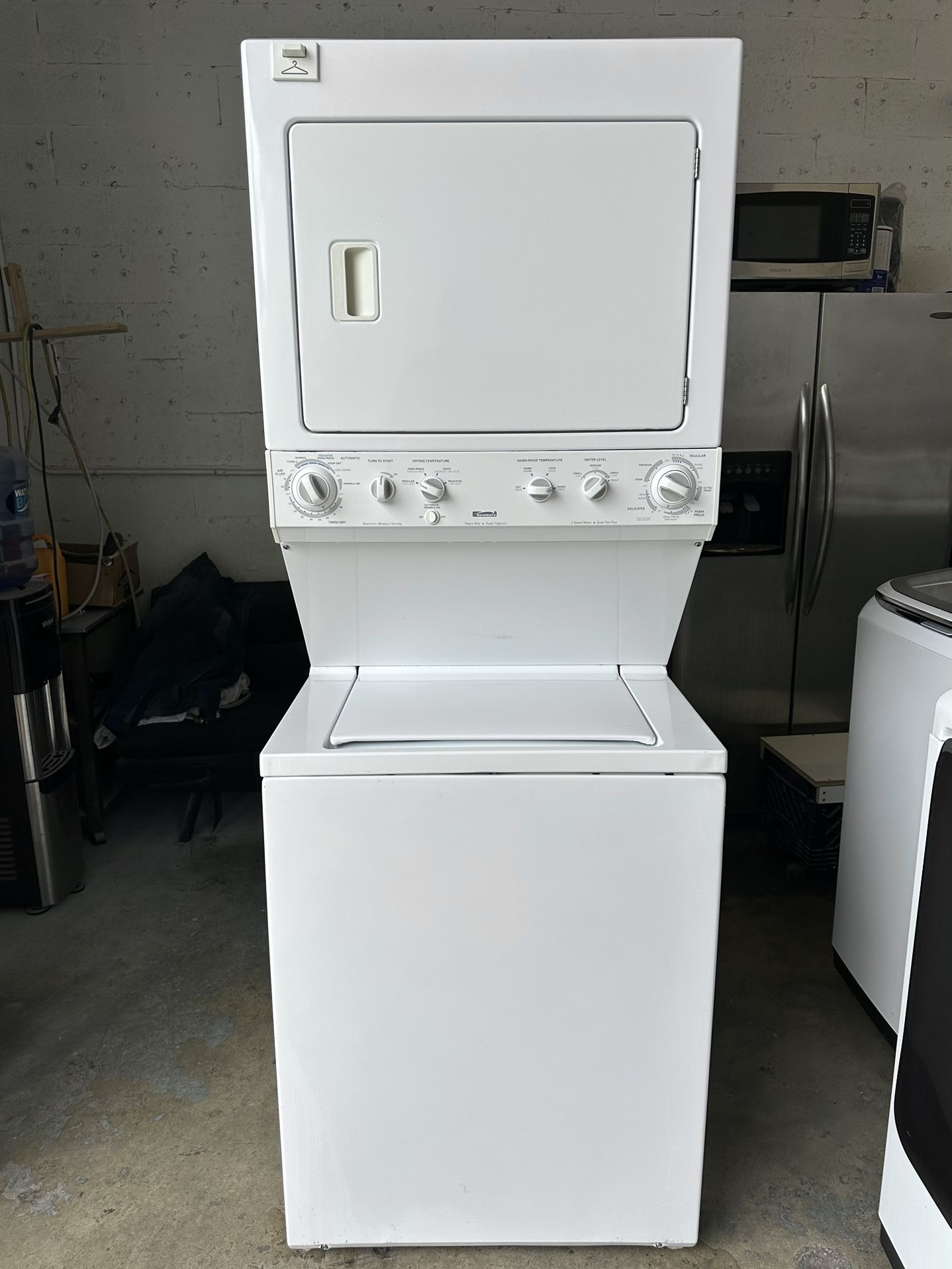 Washer And Dryer Stackable 27” Kenmore (FREE DELIVERY & INSTALLATION)