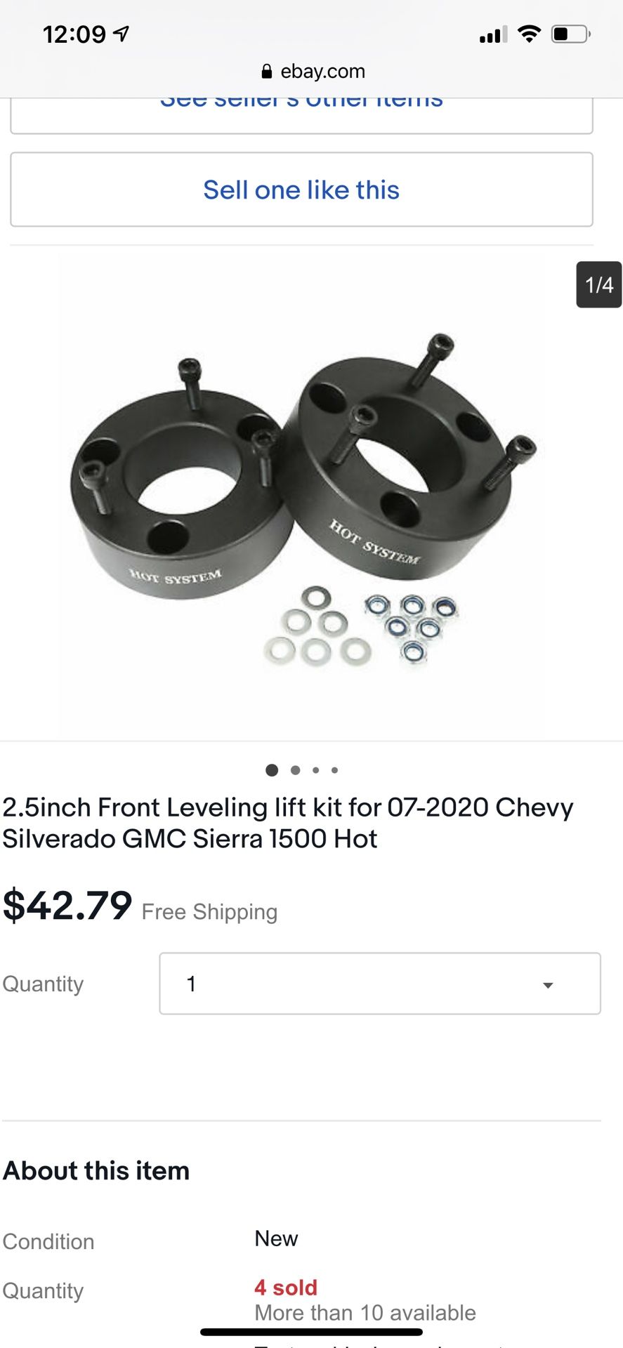 2” Leveling Lift Kit Chevy/GMC