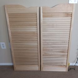 Sterling Unfinished Pine Wood Saloon/cafe Doors