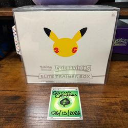 Celebrations ETB Pokemon TCG