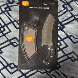 Oklahoma Joe’s Cleaver & Chef Knife
