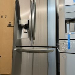 ❄️ NEW LG 27.9 Cu.Ft French Door Smart Refrigerator with External Tall Ice  & Water LFXS28968S