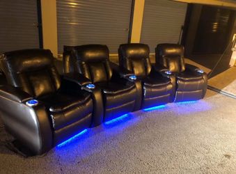 Power Reclining Theater Chairs