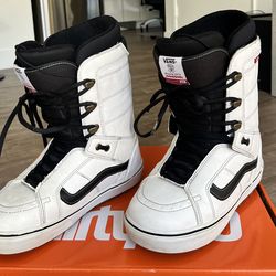 Mens Vans Snowboard Boots Size 10