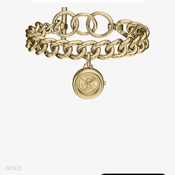 Gold Michael Kors watch/bracelet