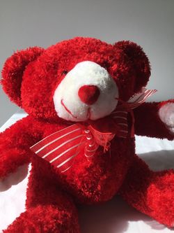 Red Valentine teddy bear