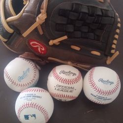 Wante Y Pelotas Nuevas RAWLINGS $50