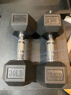 Dumbbell 30 Lbs Pair