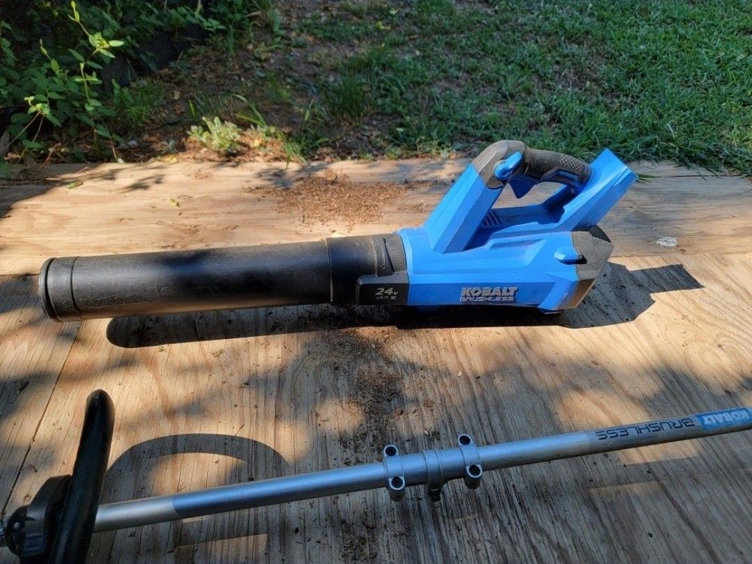 Kobalt 24v Blower And String Trimmer