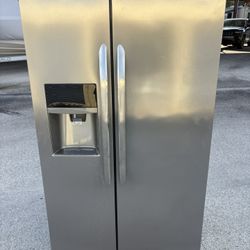 Stainless Steel 26 Cubic Feet Side By Side Refrigerator 