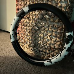 Cow Print Steering Wheel Cover 