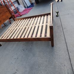 Queen Bed Open Box As Is Frame Only 200