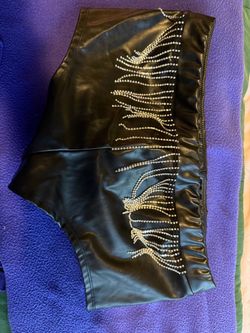 Hot Topic Faux Leather Booty Shorts