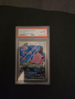 Clefairy Illustration Rare PSA 10 Pokémon Card