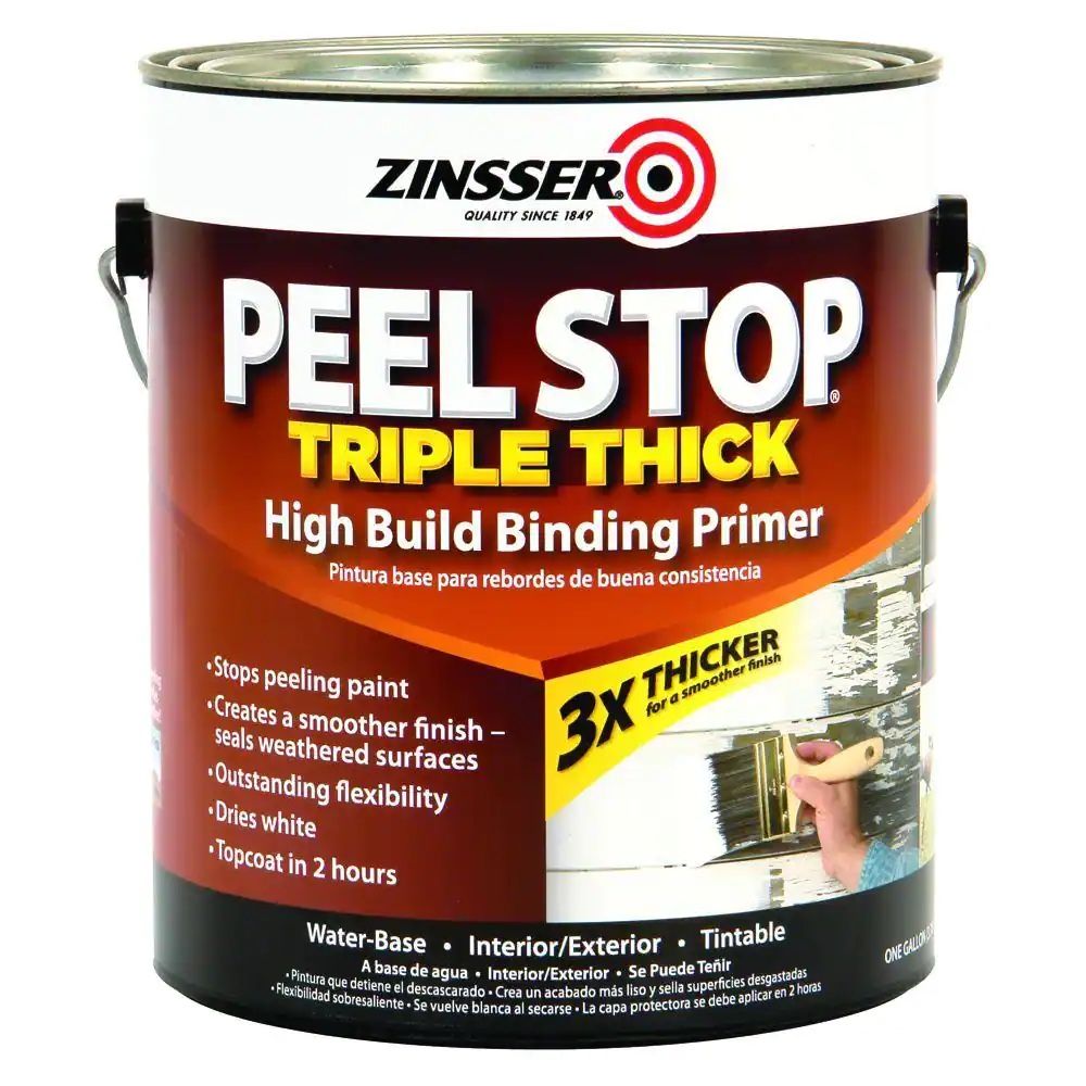 ZINSSER Peel Stop 1 gallon White Triple Thick Interior Exterior High Build Binding Primer