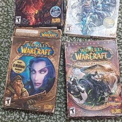World Of Warcraft Pc Game With Expansion Sets