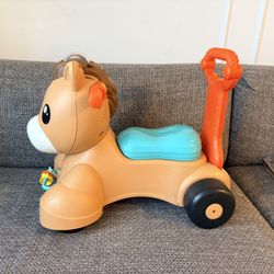 Pony ride walker