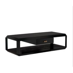 New Noir Trading Obtuse Coffee Table Cocktail Table Black $2286 Retail “open box” Delivery Available