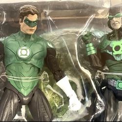 A252-  New Unopened DC Batman Earth 32- Green Lantern Hal Jordan Dark Metal Action Figures 