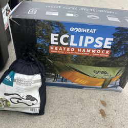 Gobi heated hammock and accessories