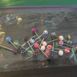 14g Tongue Rings 