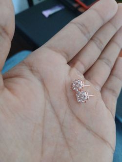 4ct diamond earings