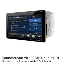 Soundstream Double Din Bluetooth Radio 