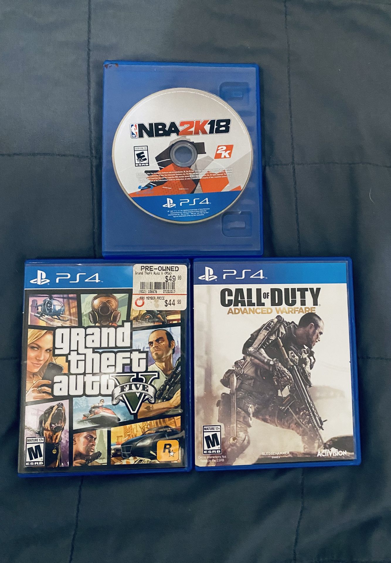 Sony Playstation 4 Ps4 Game Lot in very good condition fully functional $15 For All