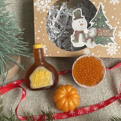 ✨ Handmade Soap Gift Set — “New Year’s Delicacy”