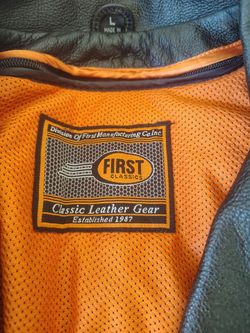Women's leather jacket