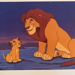 1995 Lion King Special Edition Lithograph 