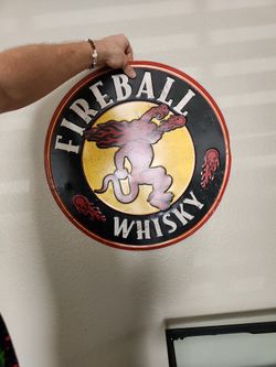 Fireball Whisky Wall Decoration
