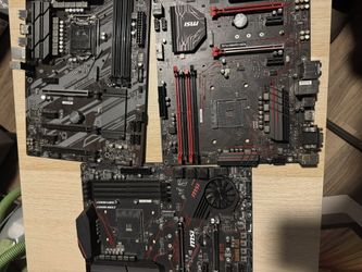 3 Untested Motherboards 