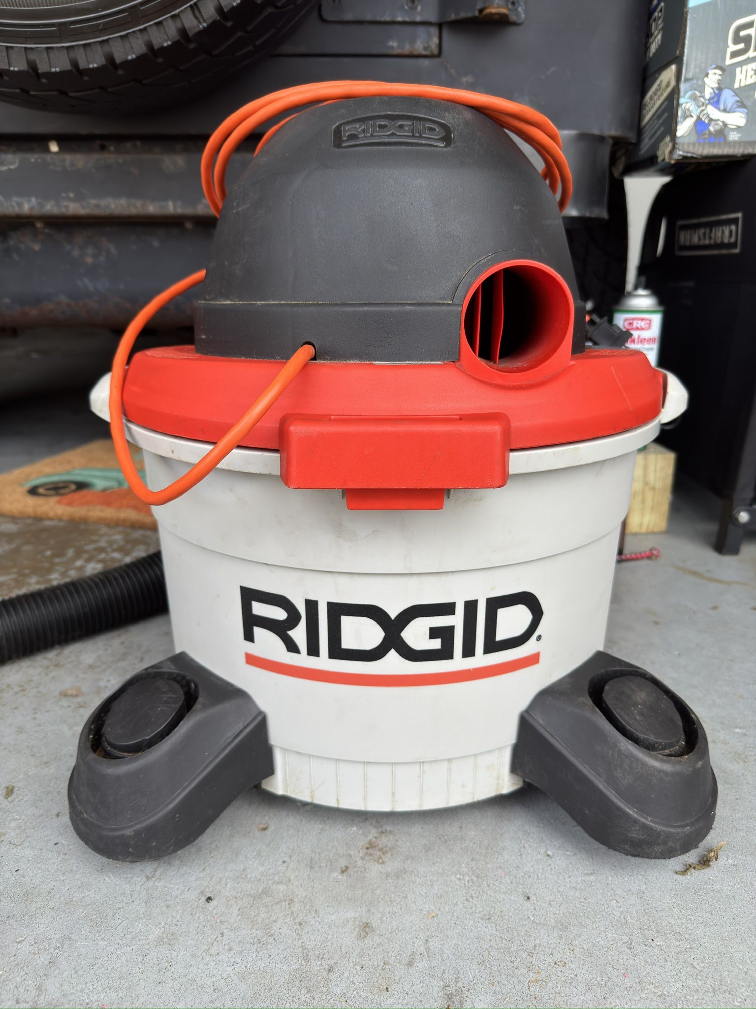 Used Ridgid Shop Vac