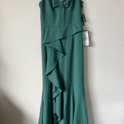 Dress - Darker Green - Size 2 