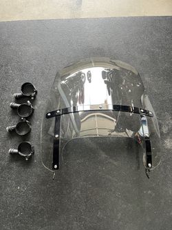 Harley Softail Fatbob Windshield