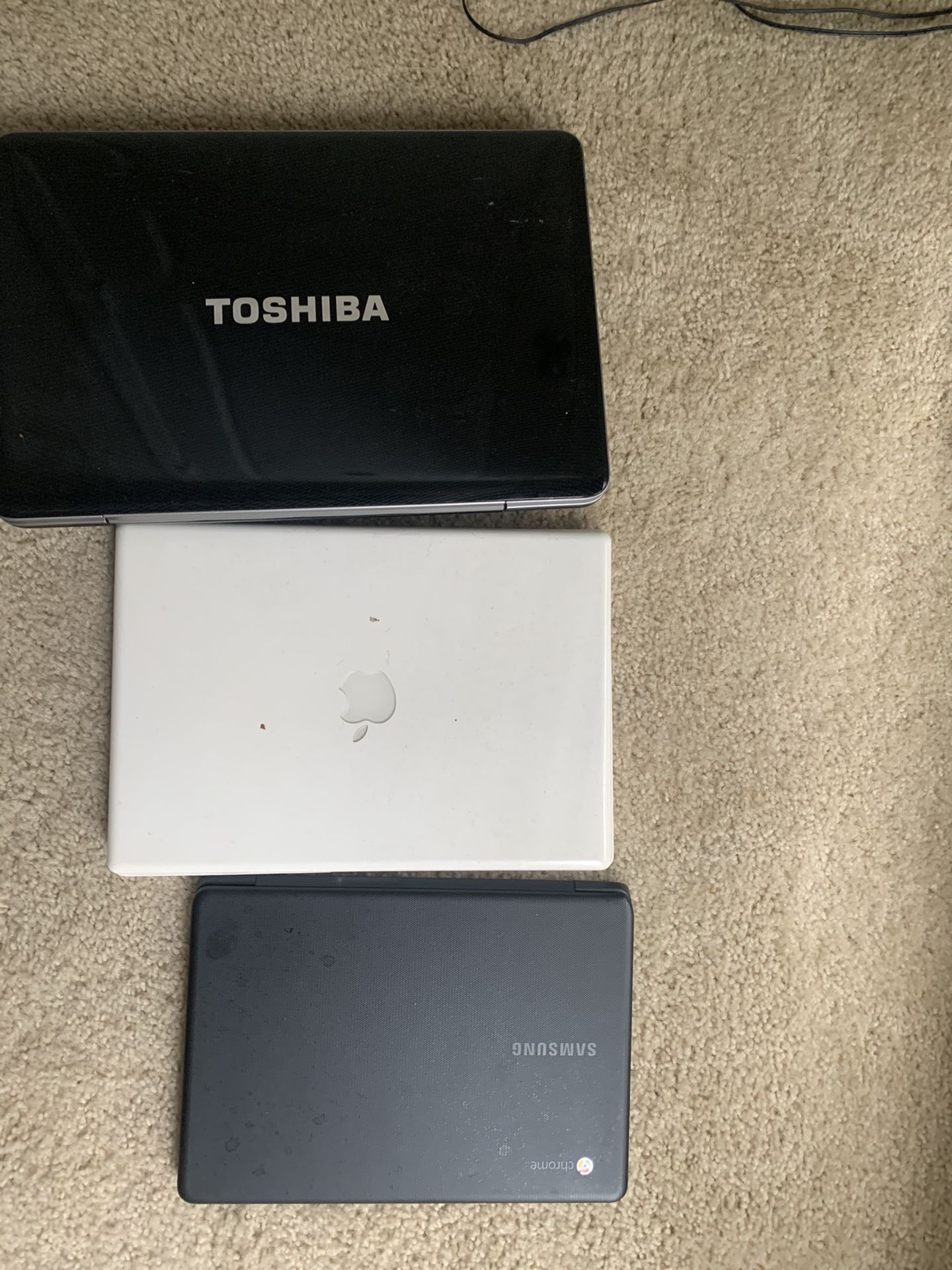 3 laptops