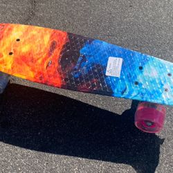 NEW Penny Skateboard - Fiery Sunset - Jelly Wheels