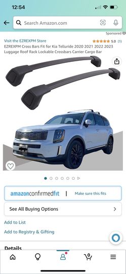 Kia Telluride Roof Cross Rack