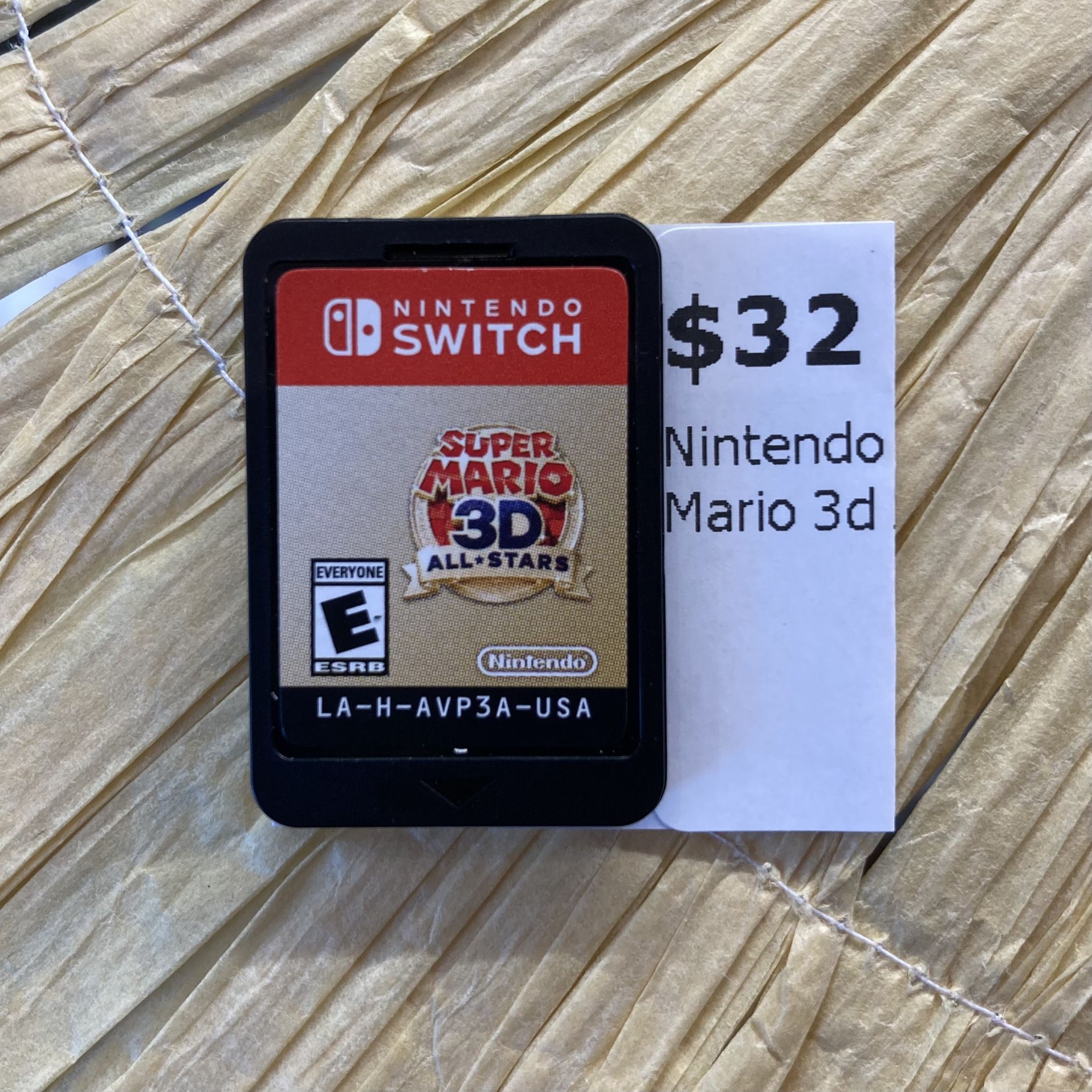 Super Mario 3D All-Stars All Stars (Nintendo Switch) Cartridge Only US VERSION hot