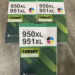 950XL 951XL Ink Cartridges Combo Pack (1 Black, 1 Cyan, 1 Magenta, 1 Yellow)*3 Set