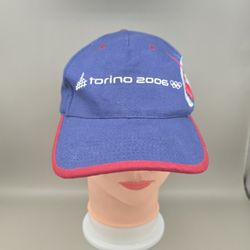 Asics Torino 2006 Italy Winter Olympics AdjustableHat