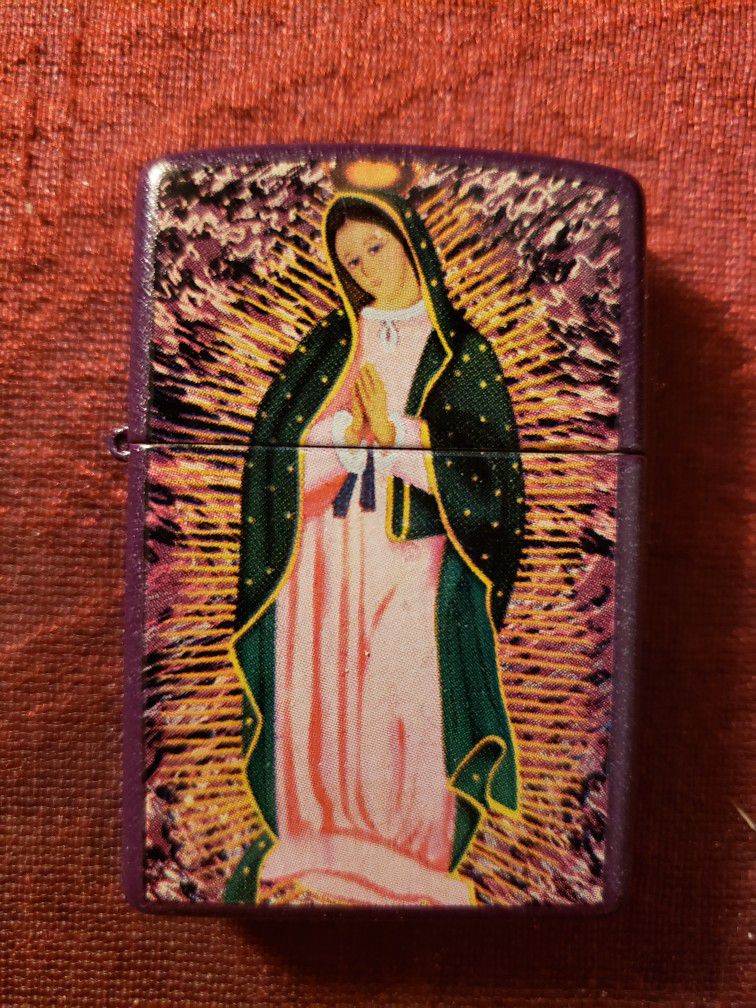 Zippo Lighter-NEW, Still Sealed-"OurLady Guadalupe" Asking $30